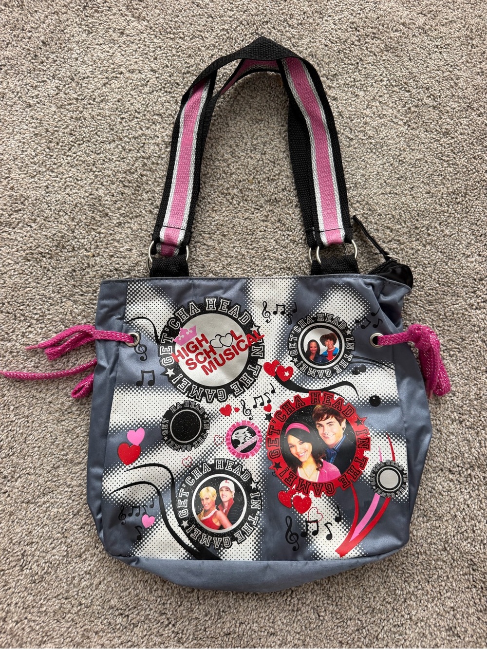 Vintage Disney High School Musical Kids Shoulder Bag